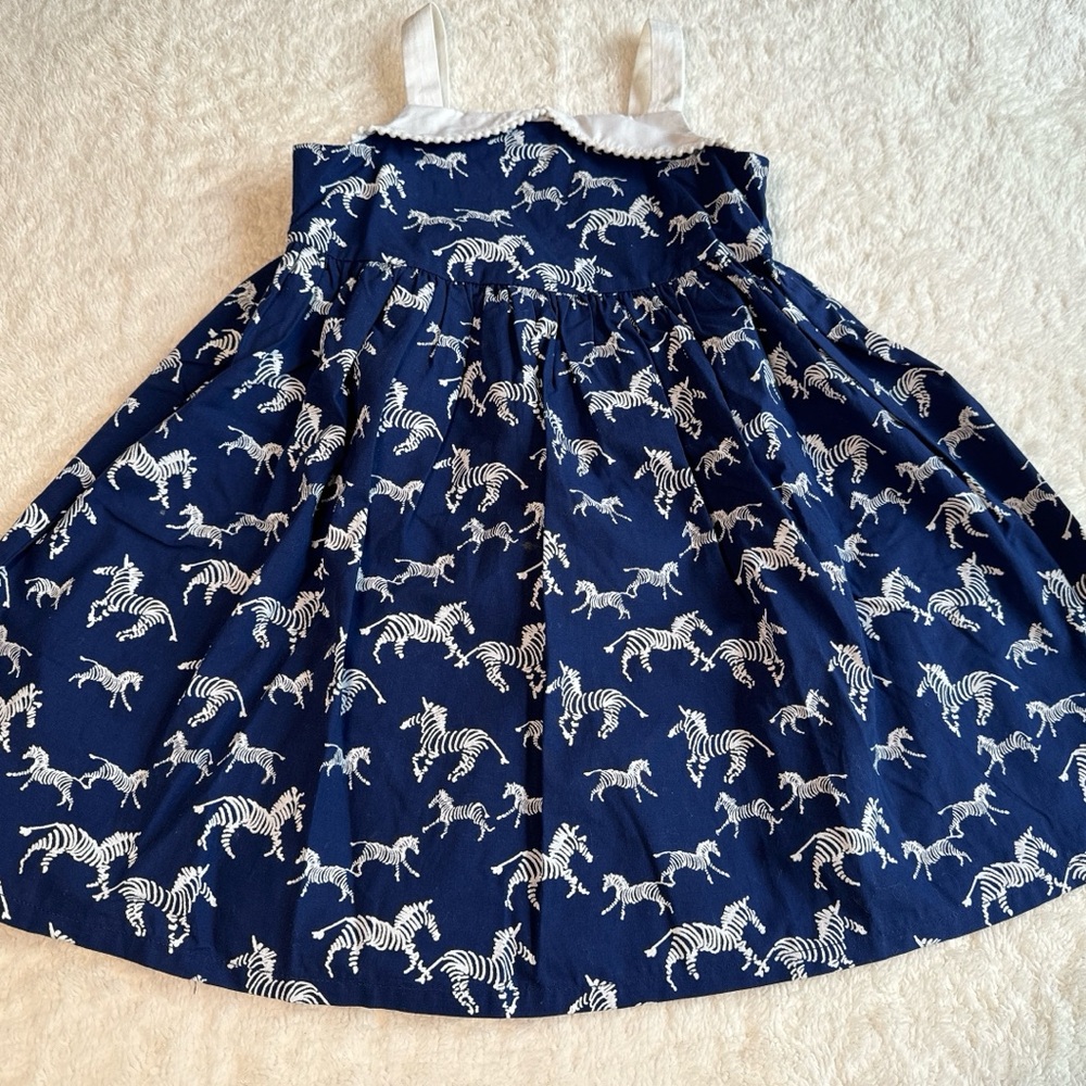 Gymboree little girl zebra pattern dress